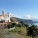 A coastal mountain village containing a 17th century church and other historic structures
